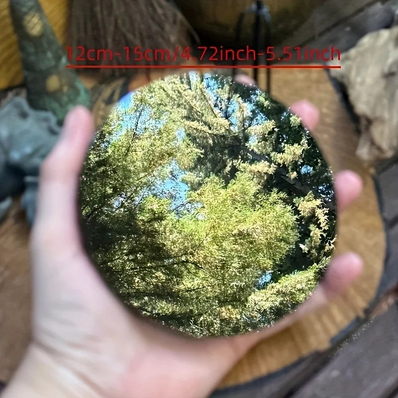 Black Obsidian Mirror Crystal Home Decor Mineral Specimen