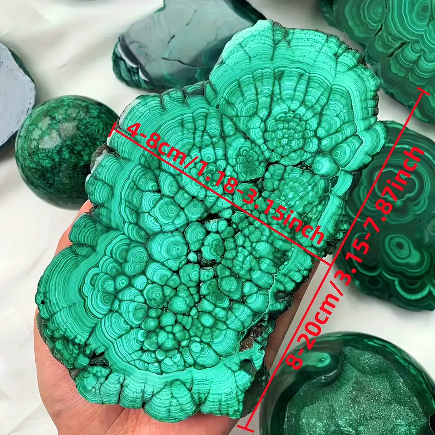 1PC Rare Malachite Flake Quartz Crystal Luster Mineral Raw Stone Slab Pure Natural Crystals Home Decoration Gift