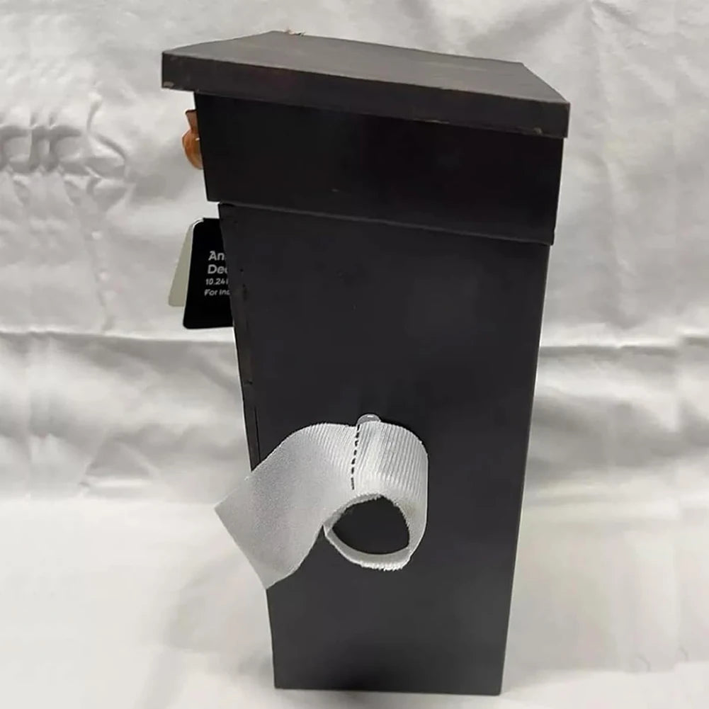 Outhouse Mummy Animated Decor Halloween Talking Ornament