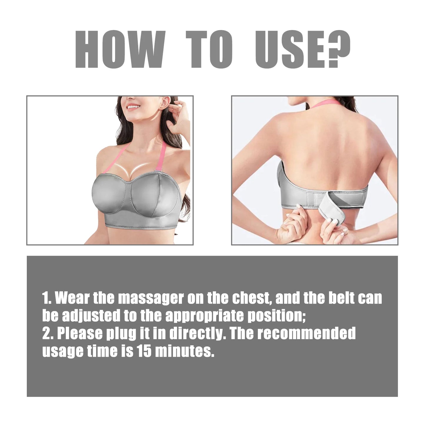 Electric Breast Massager For Firming Lifting Tightening