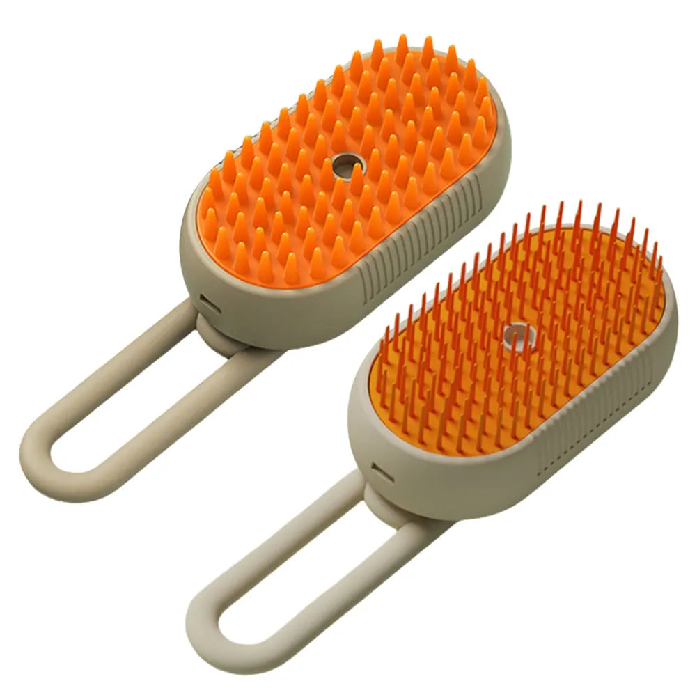 Cat Steam Brush 3 in 1 Pet Grooming Brush for Dogs and Cats Hair Removal and Detangling