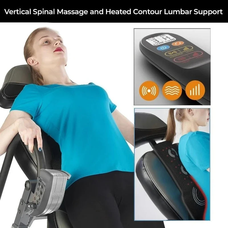 Advanced Heat and Massage Inversion Table Guaranteed Authentic