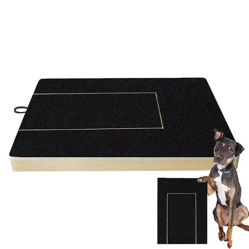 Dog Scratch Pad for Nails Dog Nail File Scratching Board Interactive Pet Toy