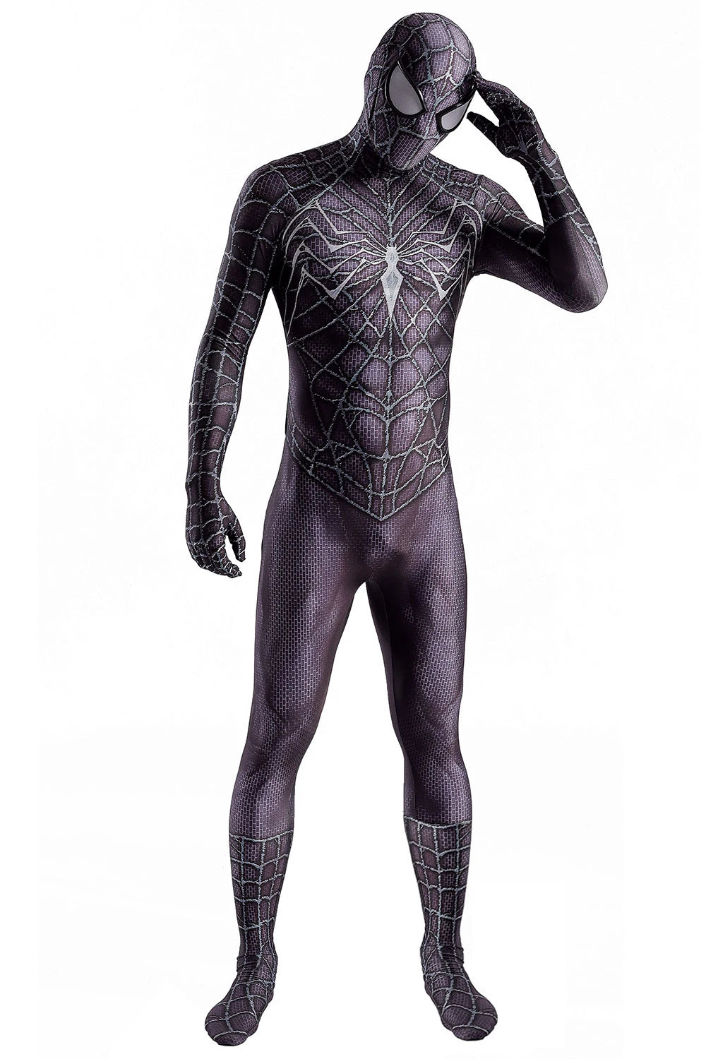 Black Venom Spider Hero Costume Unisex Halloween Cosplay
