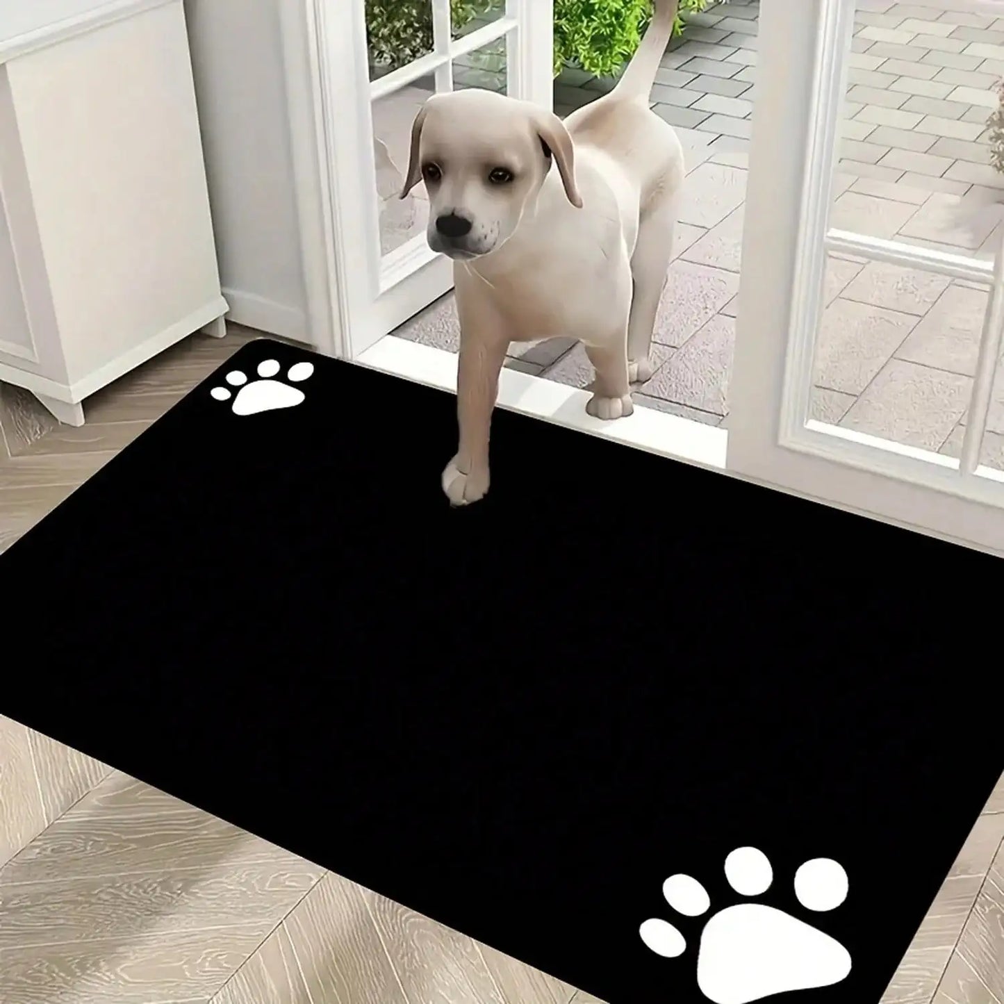 Diatom mud floor mat, pet feeding mat, absorbent mat, stain free, quick drying dog drinking mat, dog accessories, pet supplies