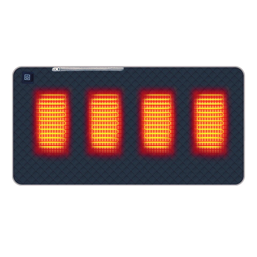 5V USB Sleeping Heating Pad With 4 Zones And 3 Level Temperature For Winter Camping