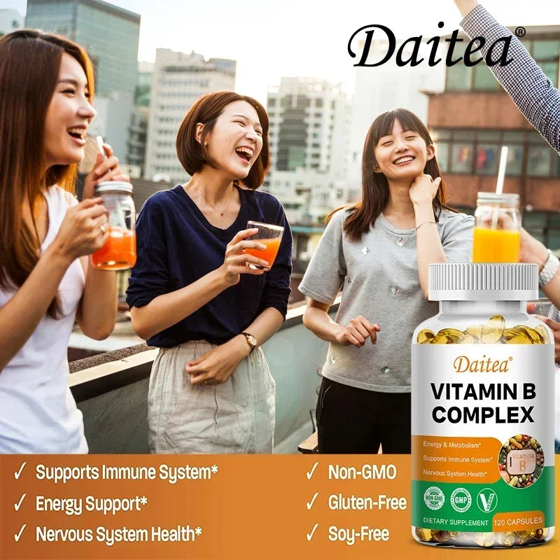B Vitamin Complex Heart Health Nervous System Support