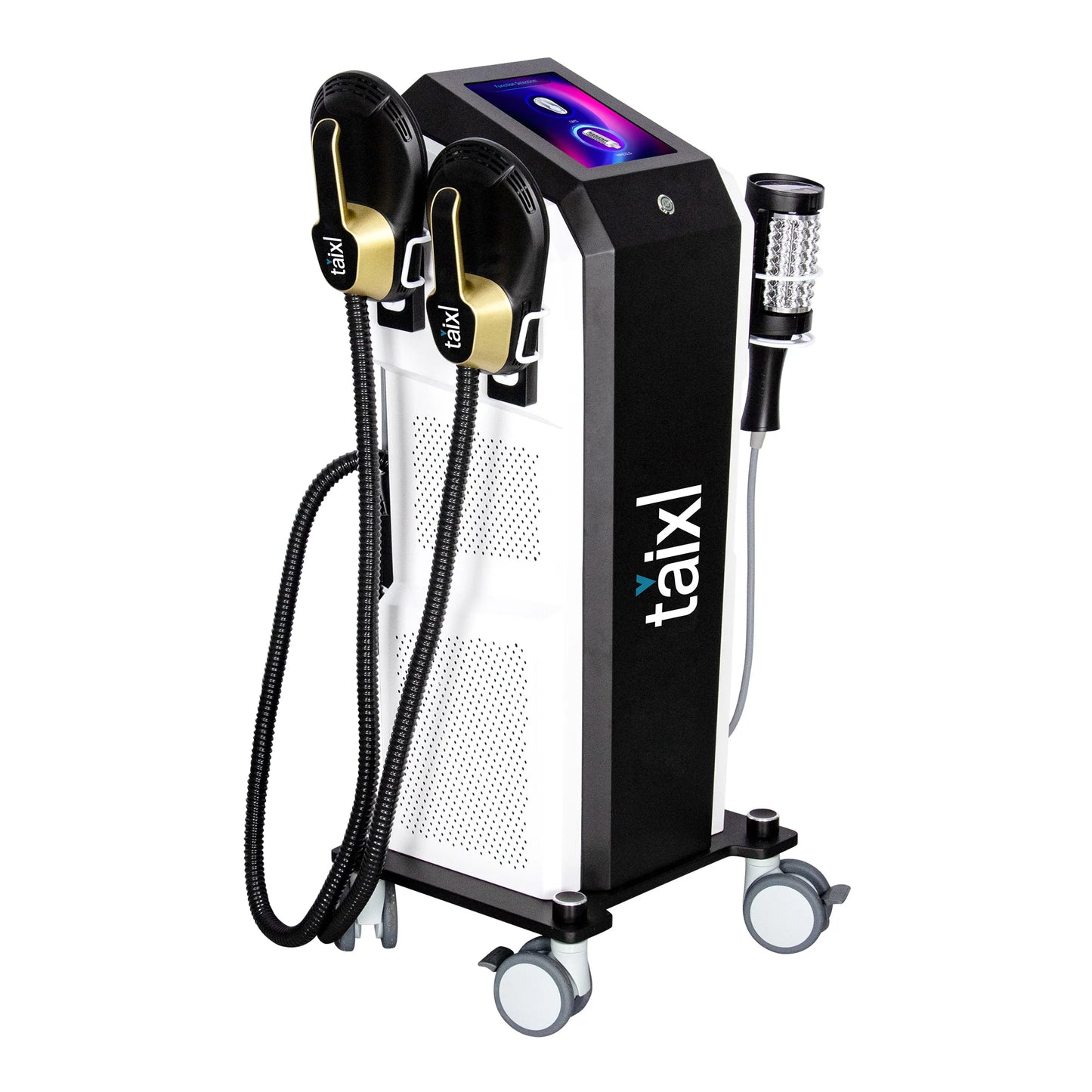 New EMS 2 in 1 Roller Massage Weight Loss Therapy 40K Compressive Micro Vibration Vacuum 5D Body Slimming Machine