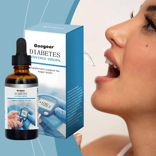 Googeer 30ml Blood Sugar Control Drops Vitamin B1 Oral Regulator Enhance Immunity Health Care
