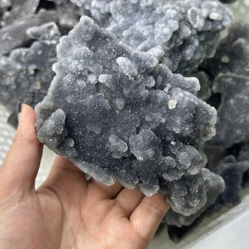 Natural Sphalerite Geode Cluster Crystal Healing Home Decoration Unique Crystal Collection