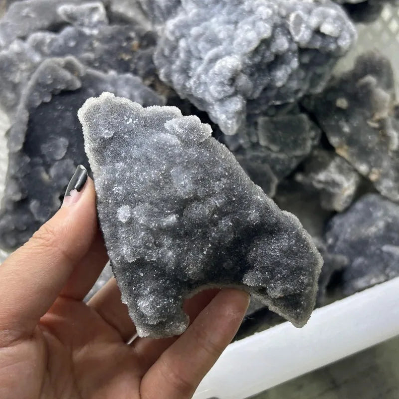 Natural Sphalerite Geode Cluster Crystal Healing Home Decoration Unique Crystal Collection