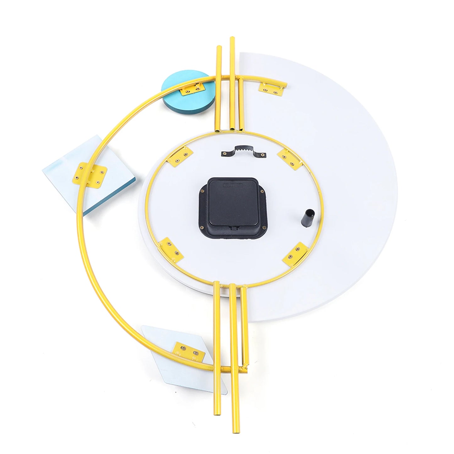 Nordic Wall Clock Creative Living Room Silent Luxury Home Decor Wall Clock for Study Outdoor Dining Room Porch Balcony