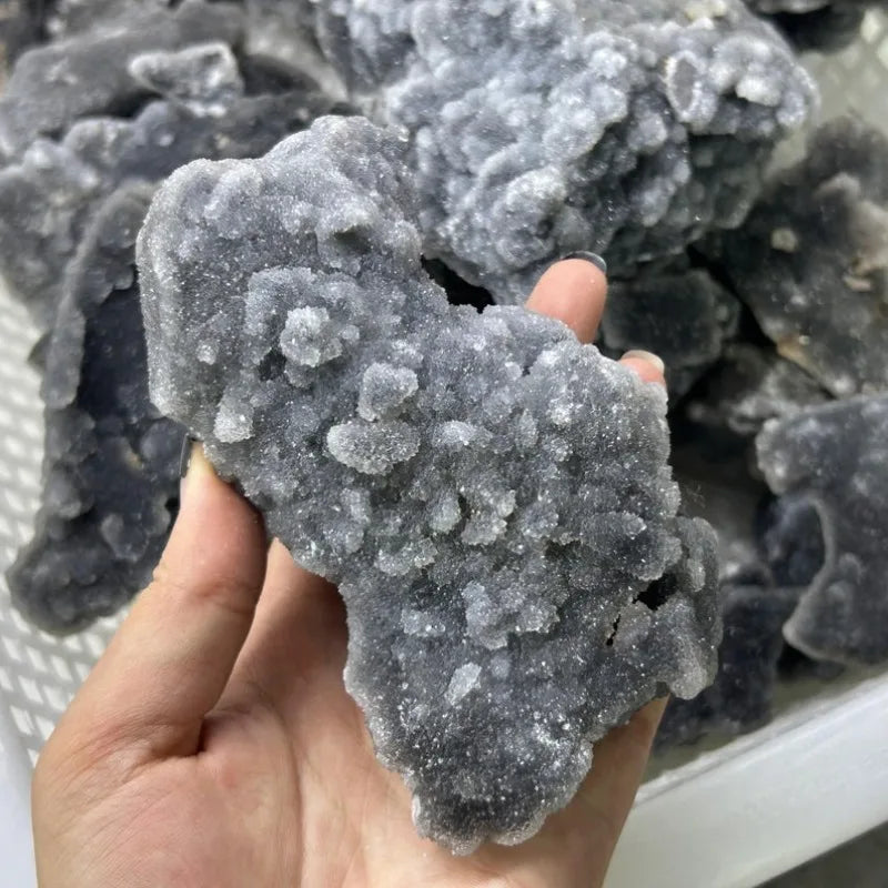 Natural Sphalerite Geode Cluster Crystal Healing Home Decoration Unique Crystal Collection