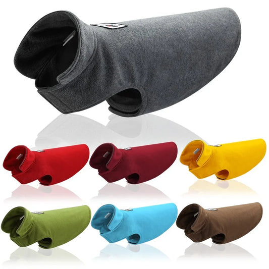 Reflective Big Dog Coats Soft Fleece Jacket Winter Warm Pet Jackets for Small and Large Dogs