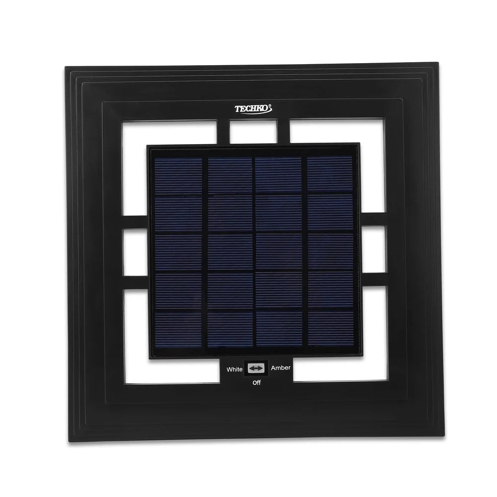 Solar Welcome Lantern LED Light IP65 Waterproof Amber White
