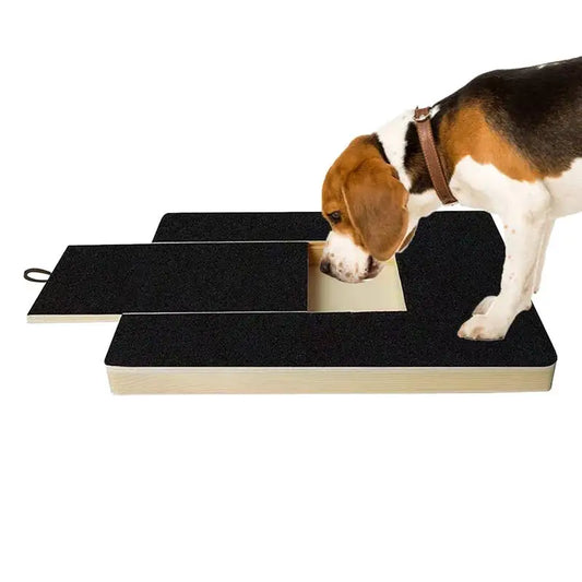 Dog Scratch Pad for Nails Dog Nail File Scratching Board Interactive Pet Toy