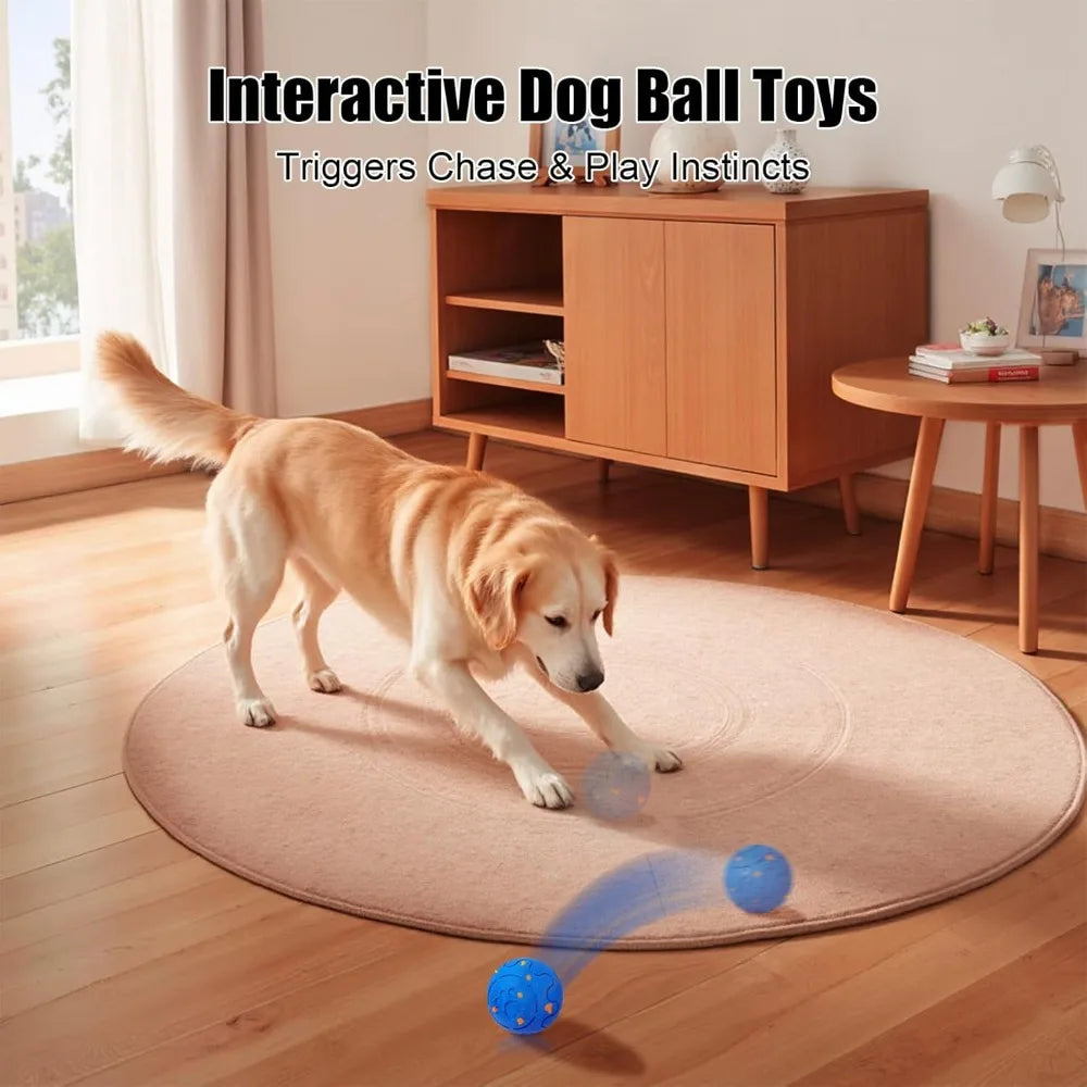 Interactive Dog Ball Smart Toy for Medium and Large Dogs