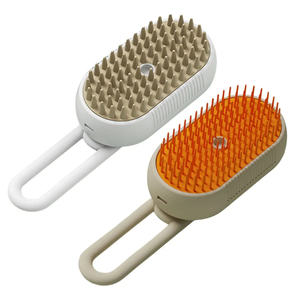 Cat Steam Brush 3 in 1 Pet Grooming Brush for Dogs and Cats Hair Removal and Detangling