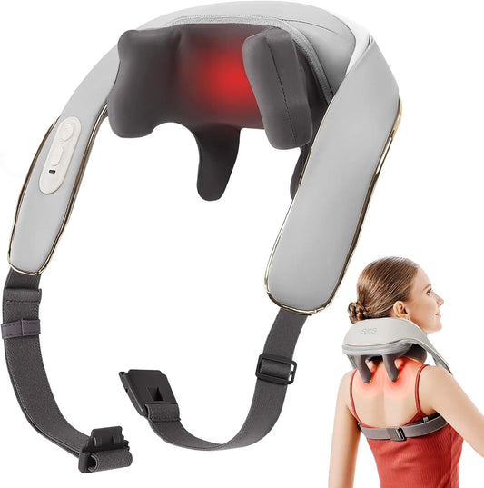 Neck and Shoulder Massager with Heat for Relaxation and Pain Relief Electric Massage Gift Idea SKG H5 Mini