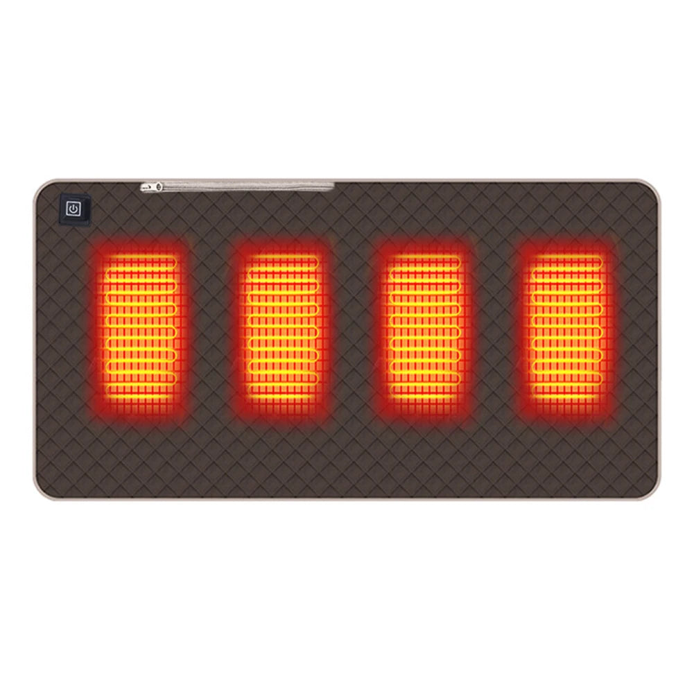 5V USB Sleeping Heating Pad With 4 Zones And 3 Level Temperature For Winter Camping