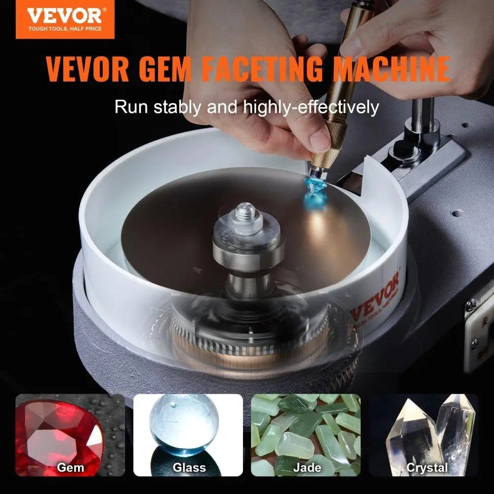 Jade Polishing Machine 2800RPM 180W 110V Jewelry Faceting