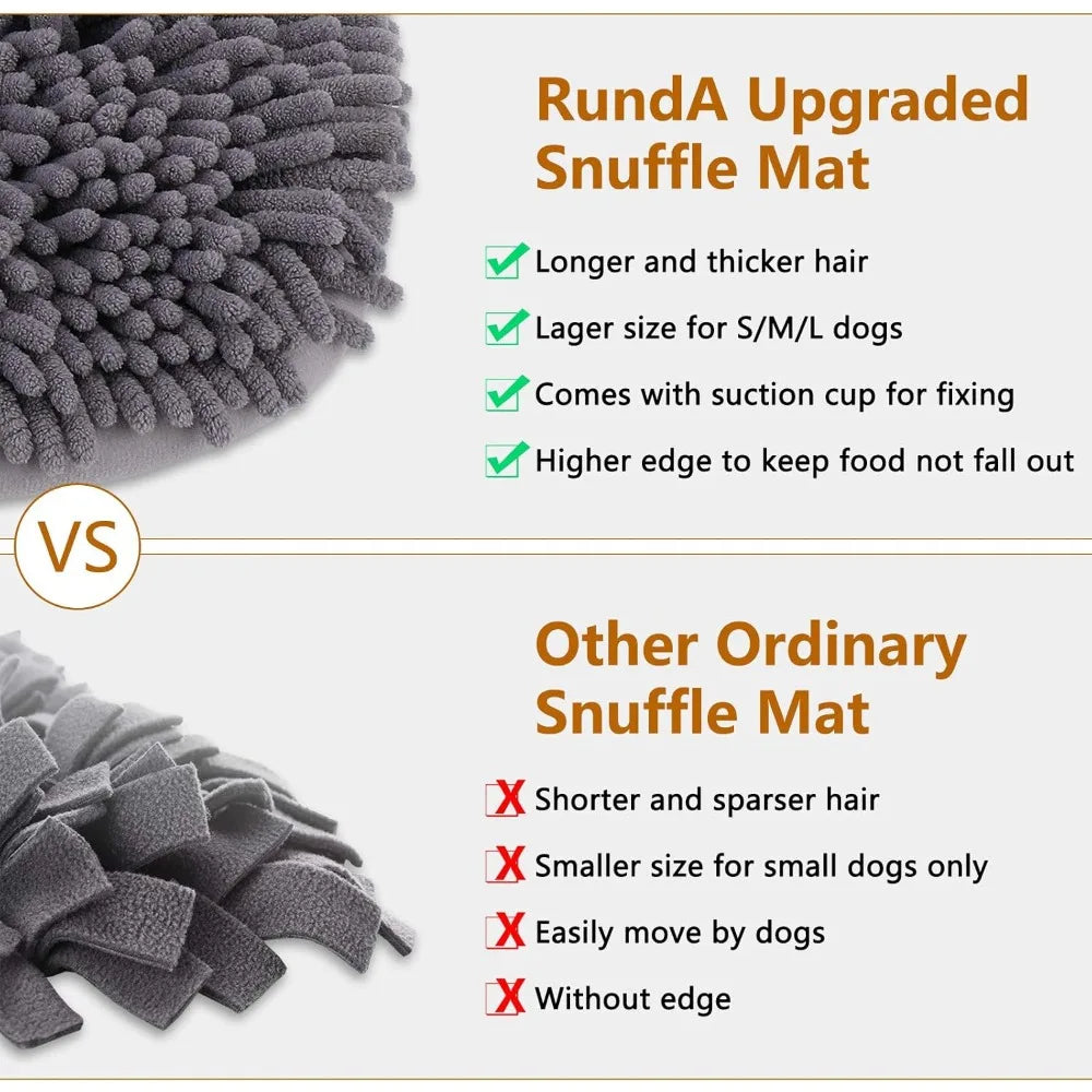 Dog Snuffle Mat For Interactive Foraging And Puzzle Toys