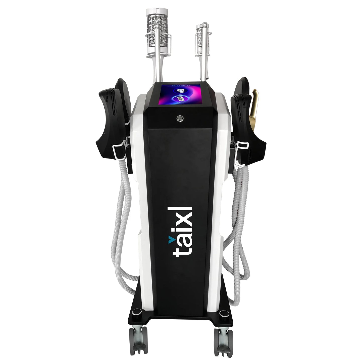 New EMS 2 in 1 Roller Massage Weight Loss Therapy 40K Compressive Micro Vibration Vacuum 5D Body Slimming Machine