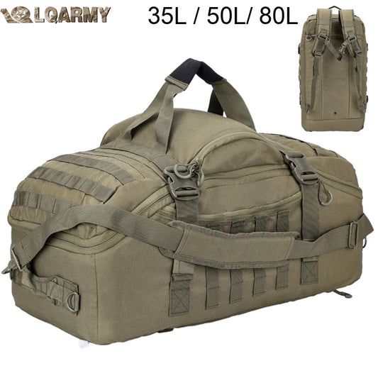 LQARMY 30L Tactical Backpack For Hiking Camping Outdoor Travel