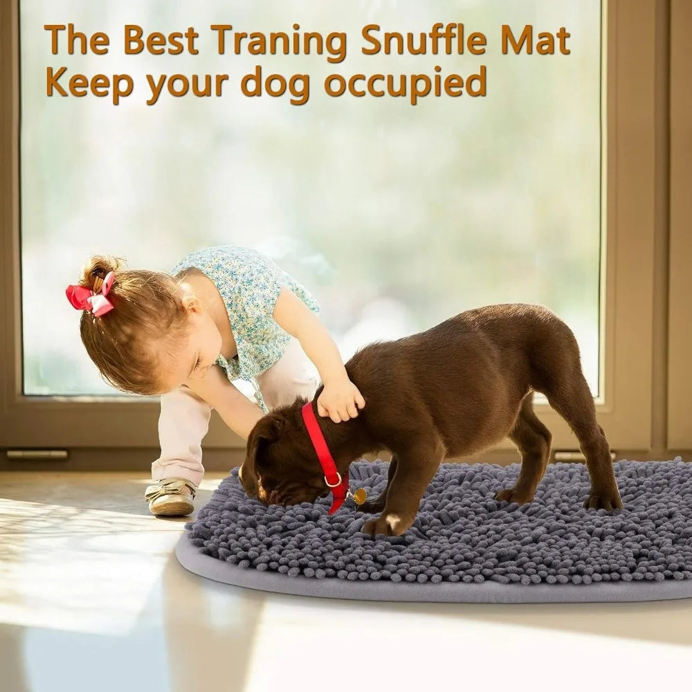 Dog Snuffle Mat For Interactive Foraging And Puzzle Toys
