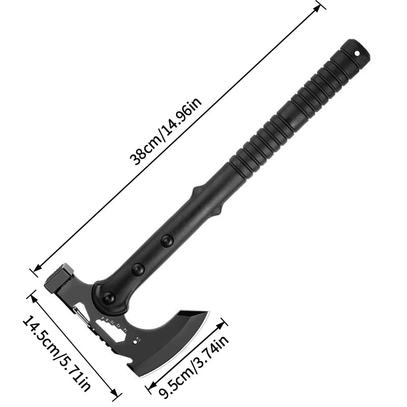 Devils Assault Tactical Axe Camping Hatchet Life Saving Multi Function Outdoor