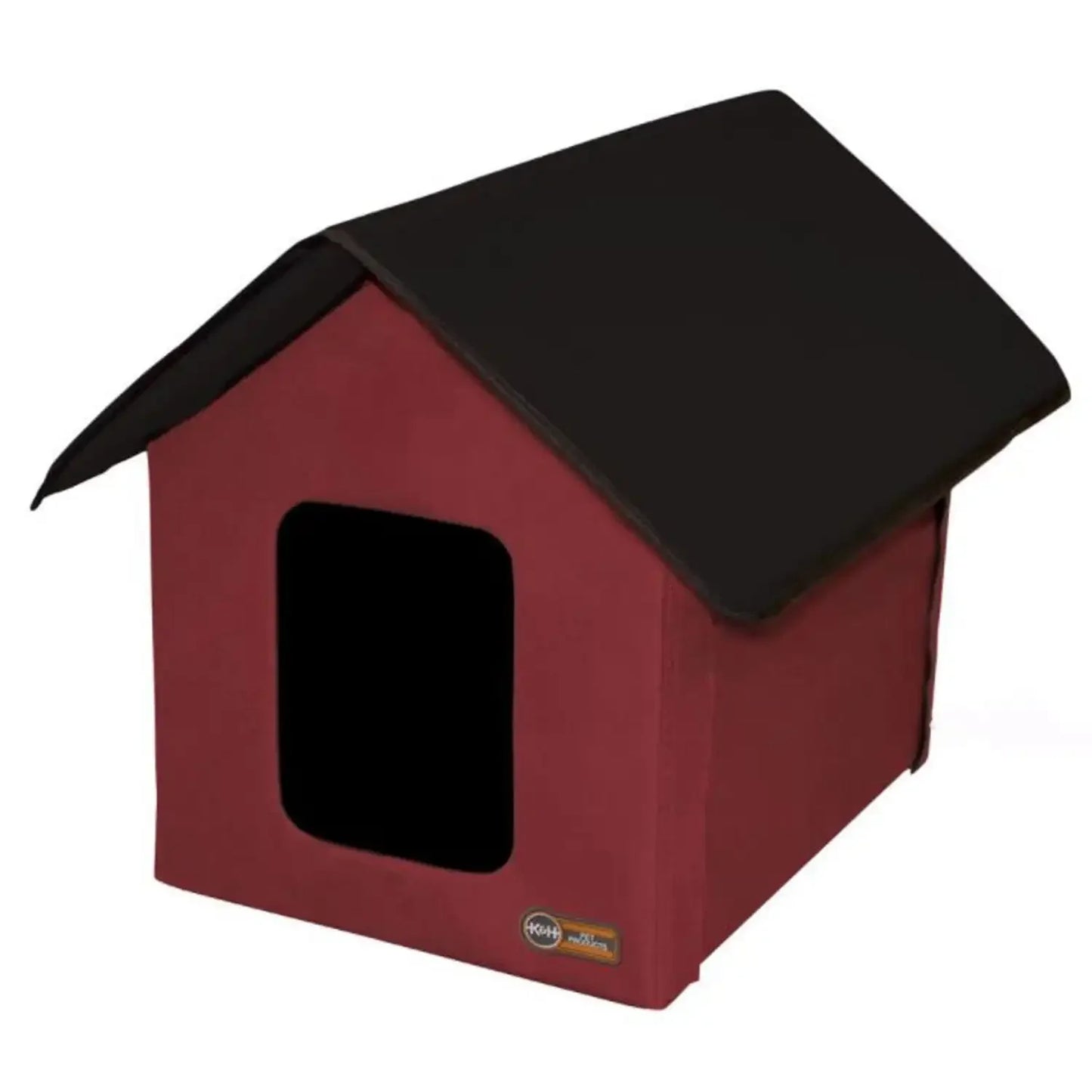 Heated Casa Kitty Outdoor Cat House Red 22 Inches
