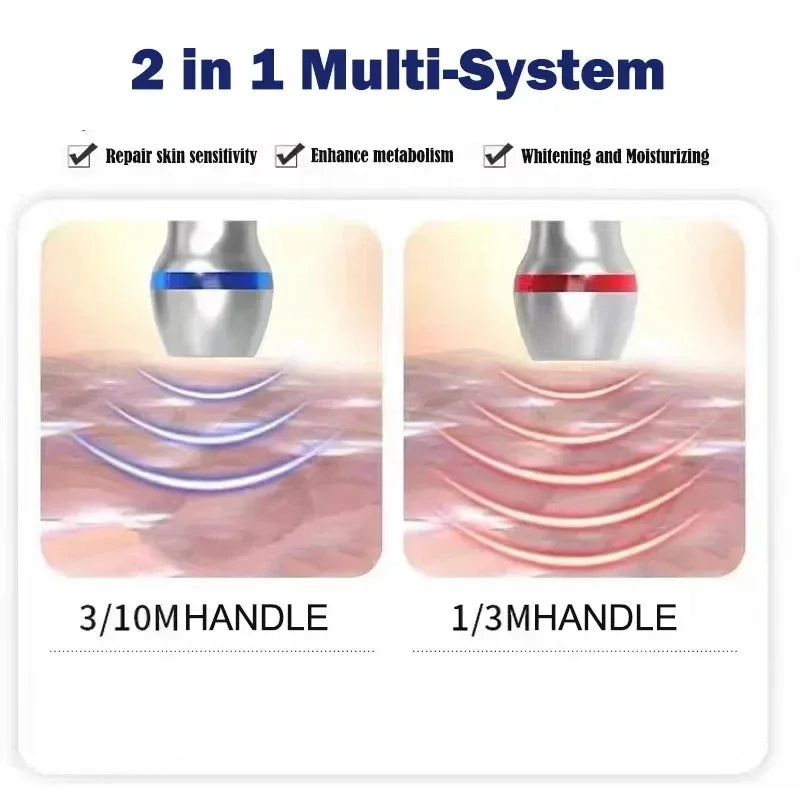 Portable LDM RF Wrinkle Reduction Tightening Skin Machine Anti-Aging Collagen Rejuvenation Whitening Device