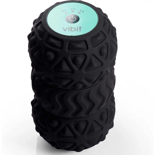 Vibratory Massager for Plantar Fasciitis Portable Foot and Body Massage Roller for Deep Tissue Pain Relief