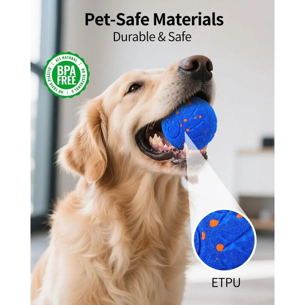 Schitec Interactive Dog Toy Ball Auto Movement Modes