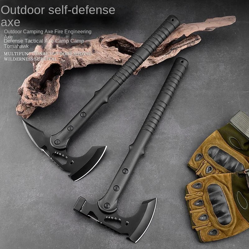 Devils Assault Tactical Axe Camping Hatchet Life Saving Multi Function Outdoor