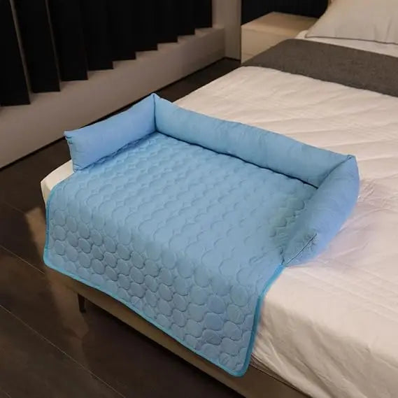 Chill Relief Dog Cooling Mattress Pad Durable Washable Bed For Dogs
