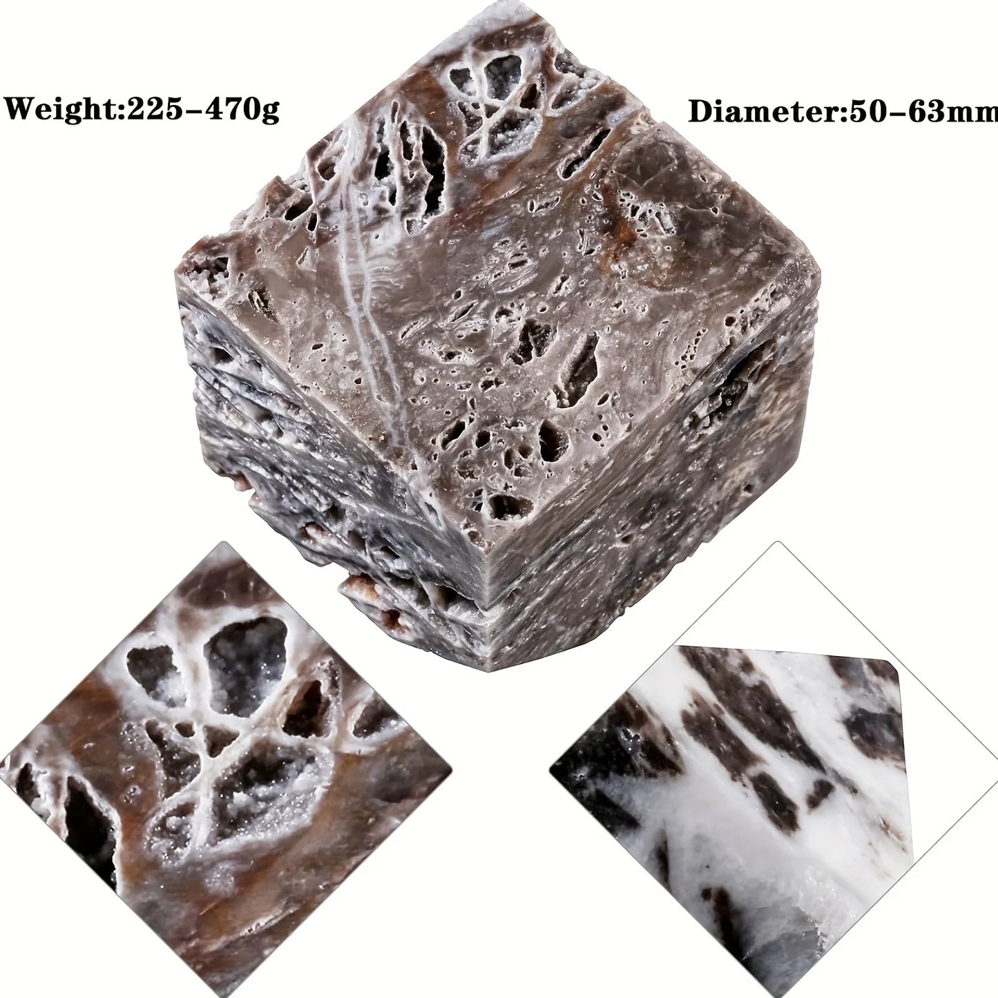 Sphalerite Geode Cube Crystal Druzy Home Decoration Gifts