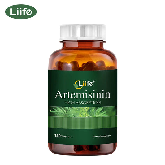 Liife Artemisinin with Biopenine Supports Healthy Aging and Digestive Health 120 Capsules 100 Mg Each 4 Month Supply From USA