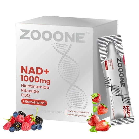 NAD Berry Drink Mix For Anti Aging Energy Focus 30 Packets