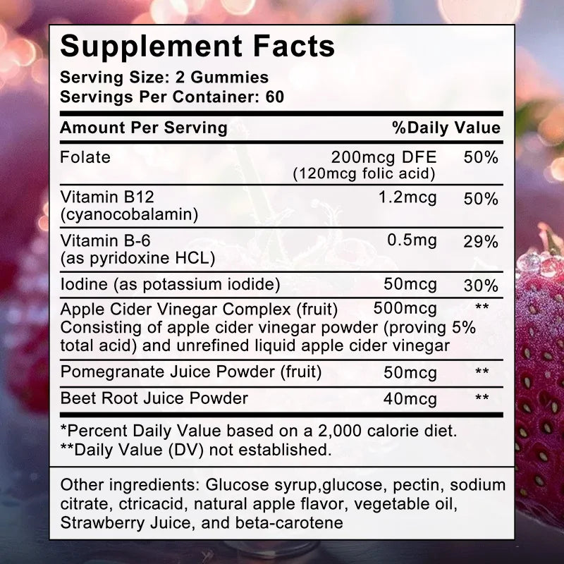 Bbl Gummies Natural Vitamin B Apple Cider Vinegar Shapes Plumps and Lifts Buttocks Manages Body Shape