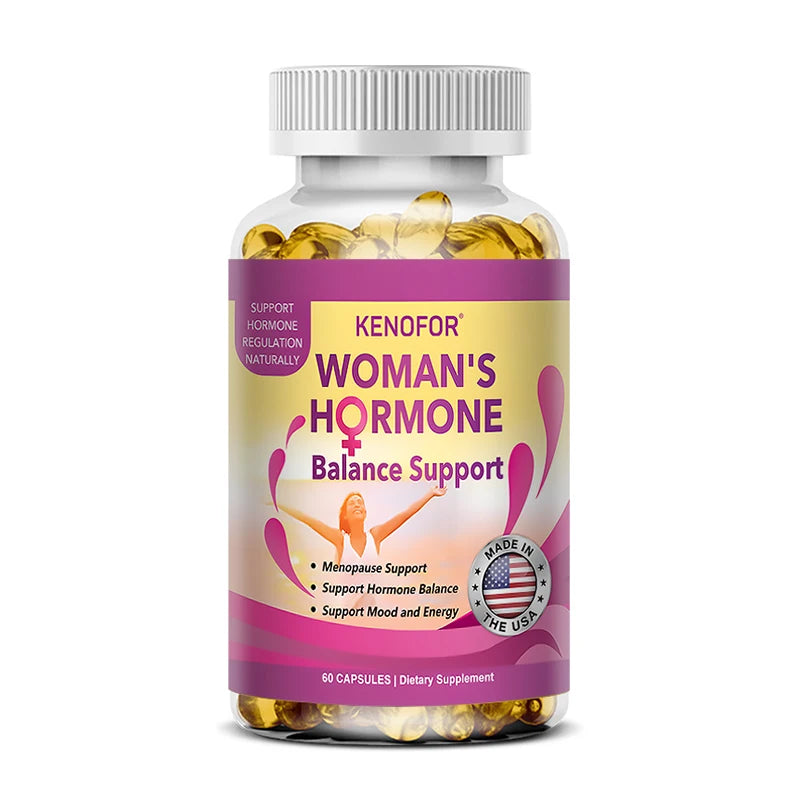 Kenofor Womens Health Balance Soy Flavonoids Mood Menopause