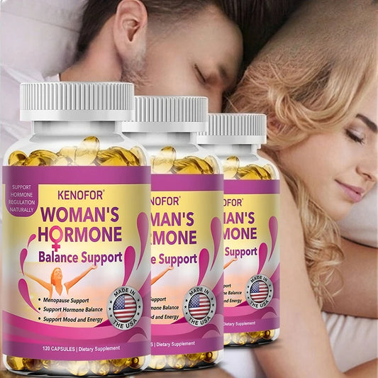 Kenofor Womens Health Balance Soy Flavonoids Mood Menopause