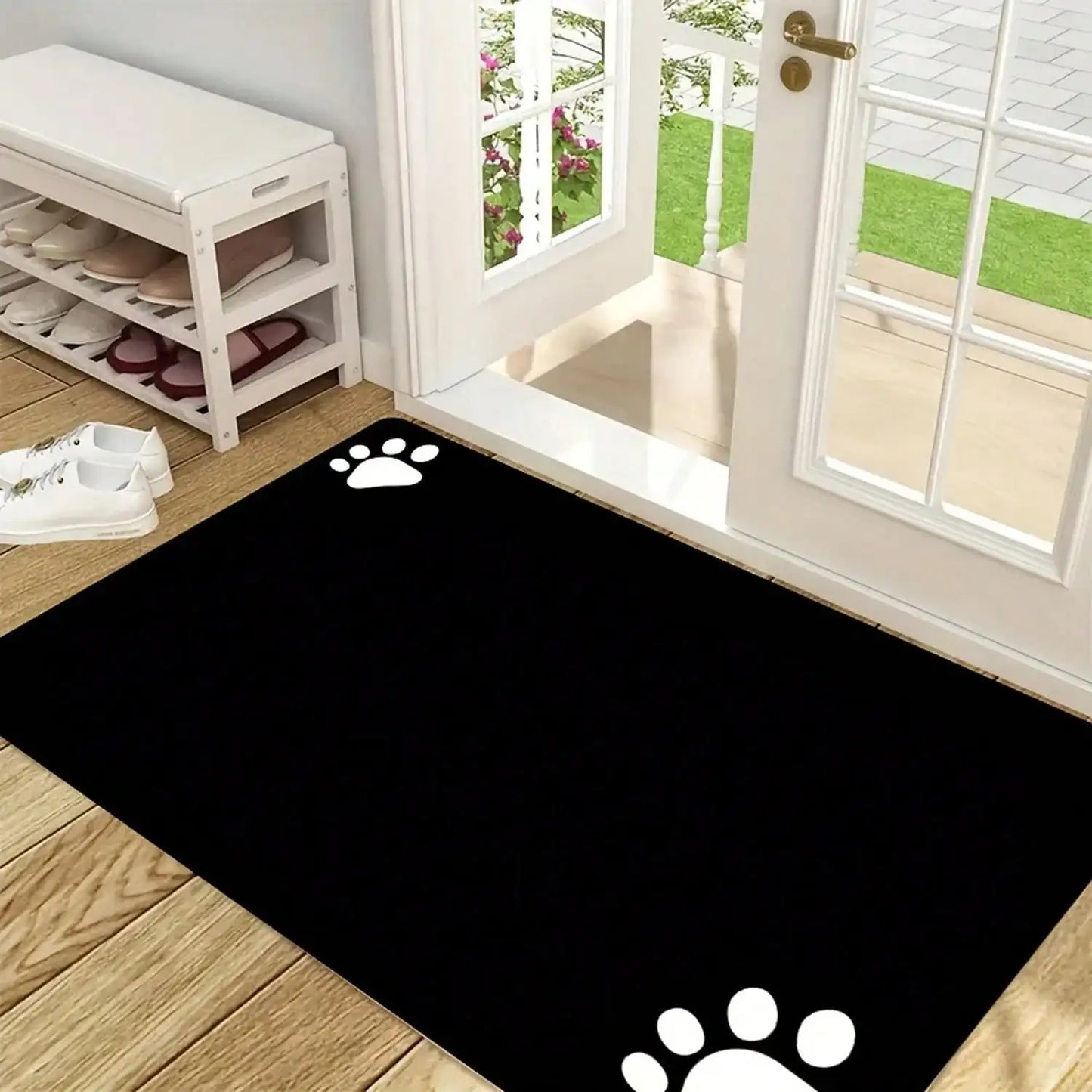 Diatom mud floor mat, pet feeding mat, absorbent mat, stain free, quick drying dog drinking mat, dog accessories, pet supplies