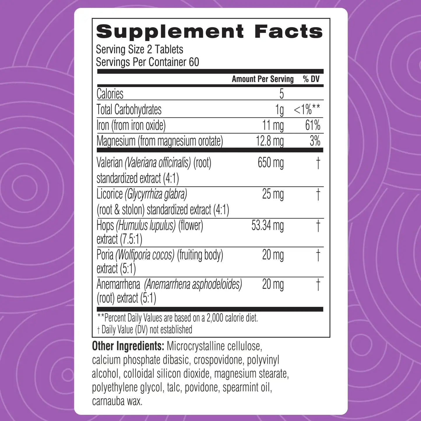 Swisse Sleep Valerian Root Capsules Valerian Root Extract Magnesium Licorice Hops Herbal Sleep Supplement 120 Tablets