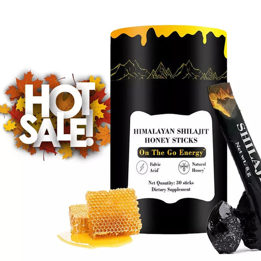 Shilajit Honey Sticks 30 Pack For Energy And Cognition