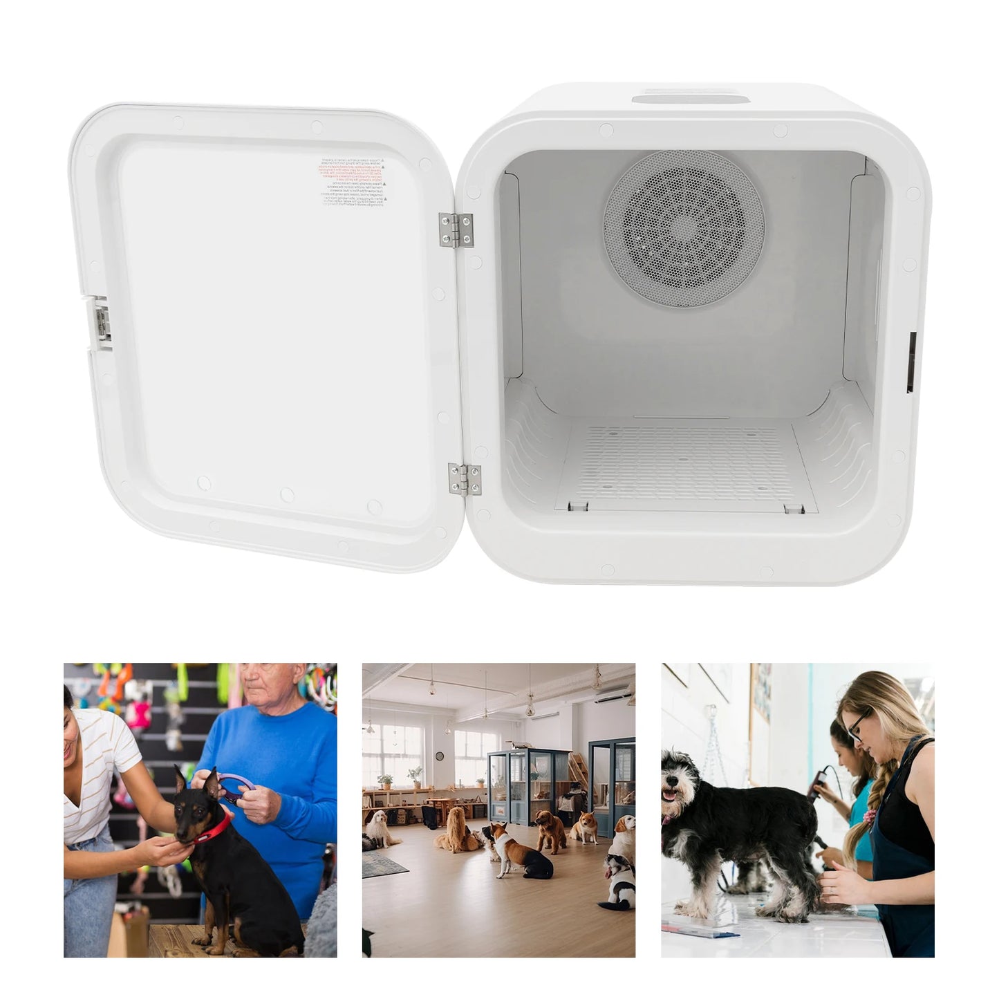 62L Portable 110V 800W Cat Dog Dryer Box Machine with Adjustable Temperature and Time