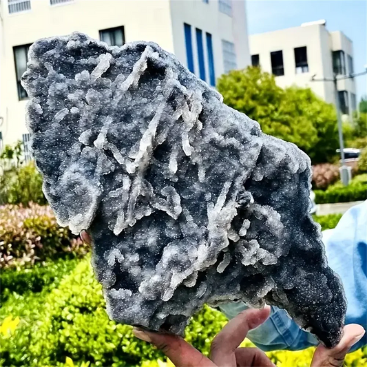 Glittering Sphalerite Crystal Cluster Geode Desk Specimen