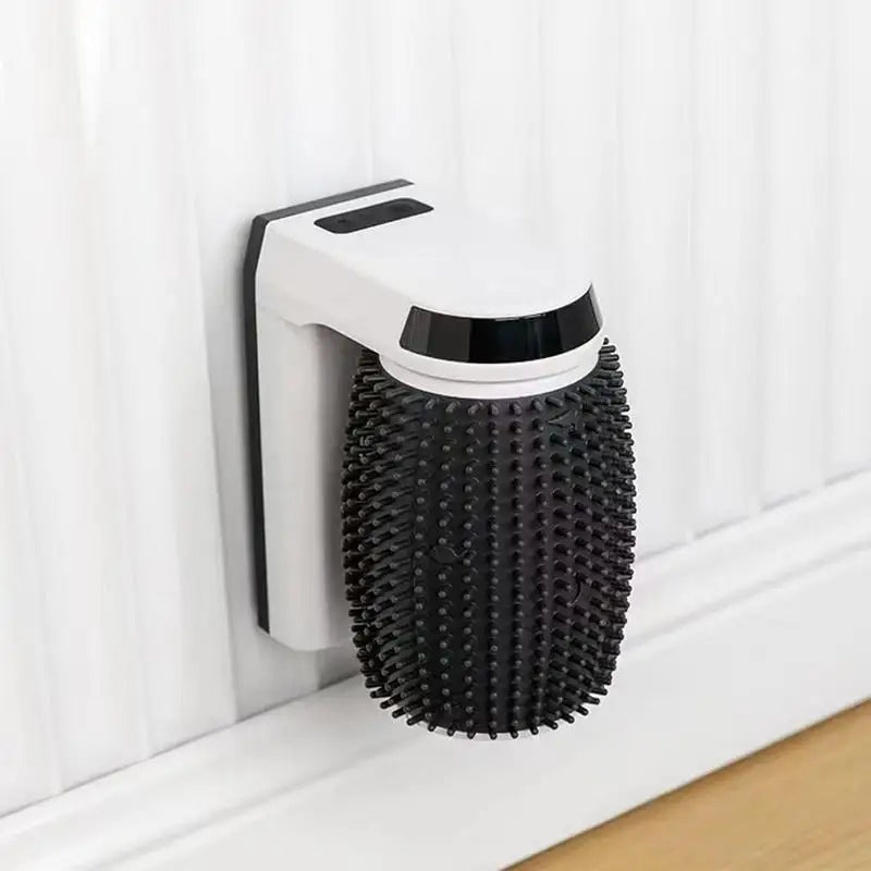 New Cat Self Groomer With Catnip Automatic Rotating Cat Massager Wall Corner Groomers Smart Self Cleaning Cat Brush